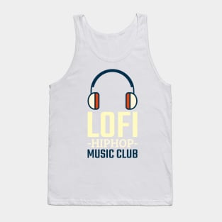 Lofi Hiphop Music Club Tank Top